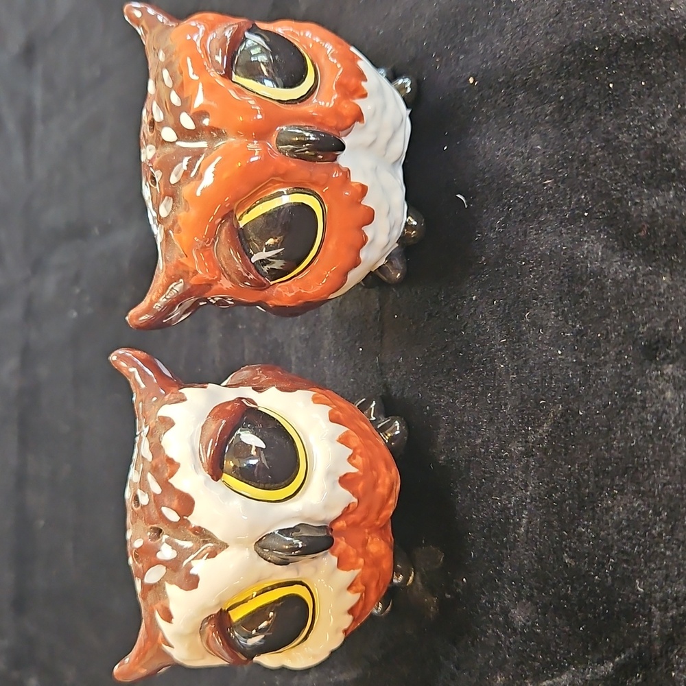 Ceramic Owl salt & pepper shakers